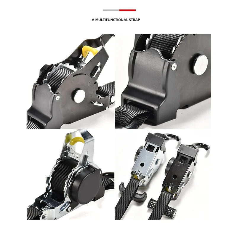 VOZATSHI Retractable Ratchet Straps
